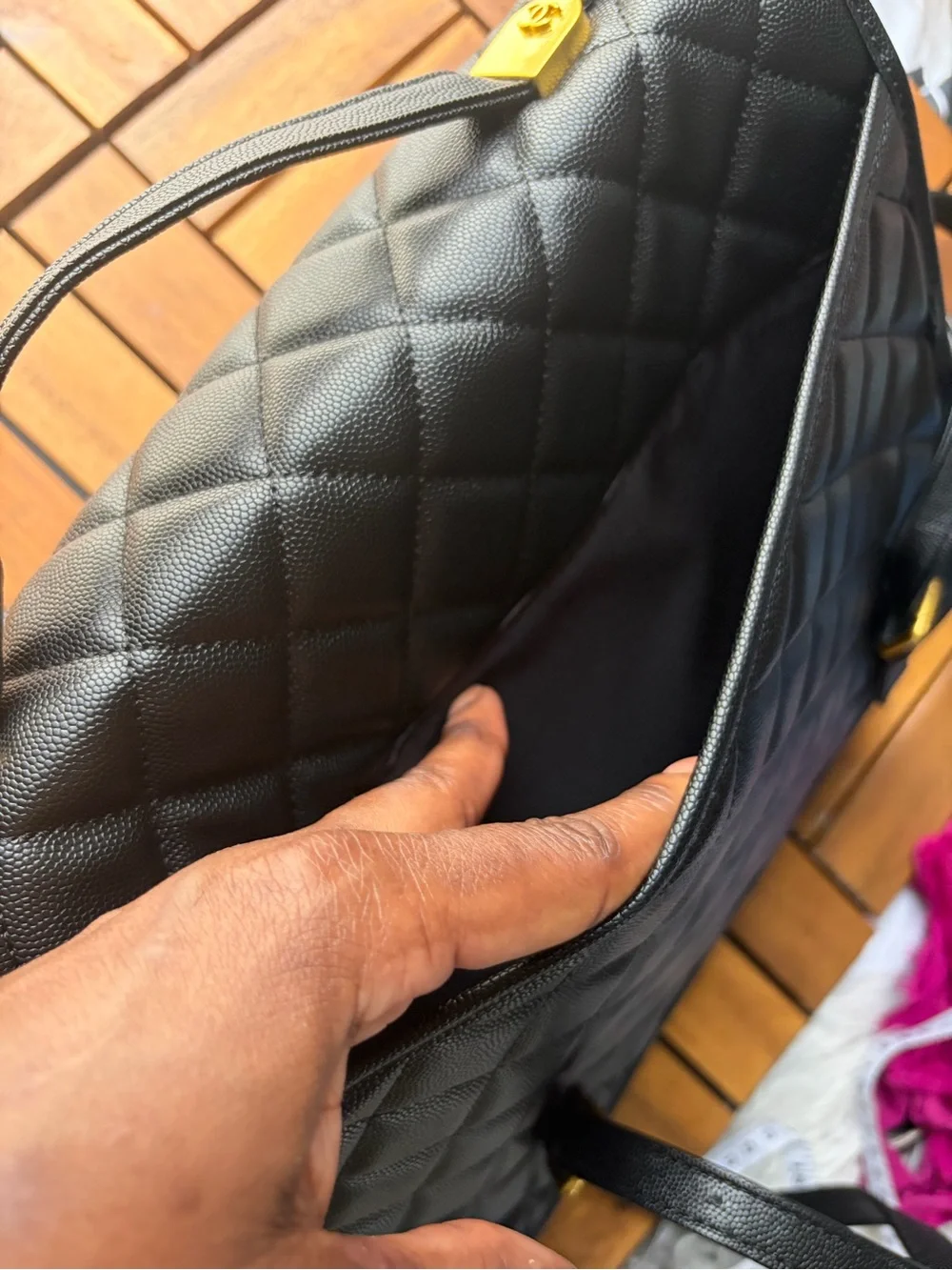 Quilted School Memory Backpack